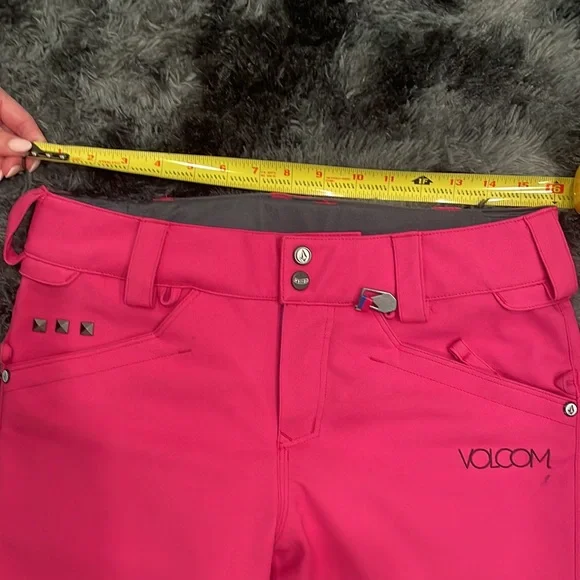 Volcom Stretch Slim SP Pink Snowboarding Pants